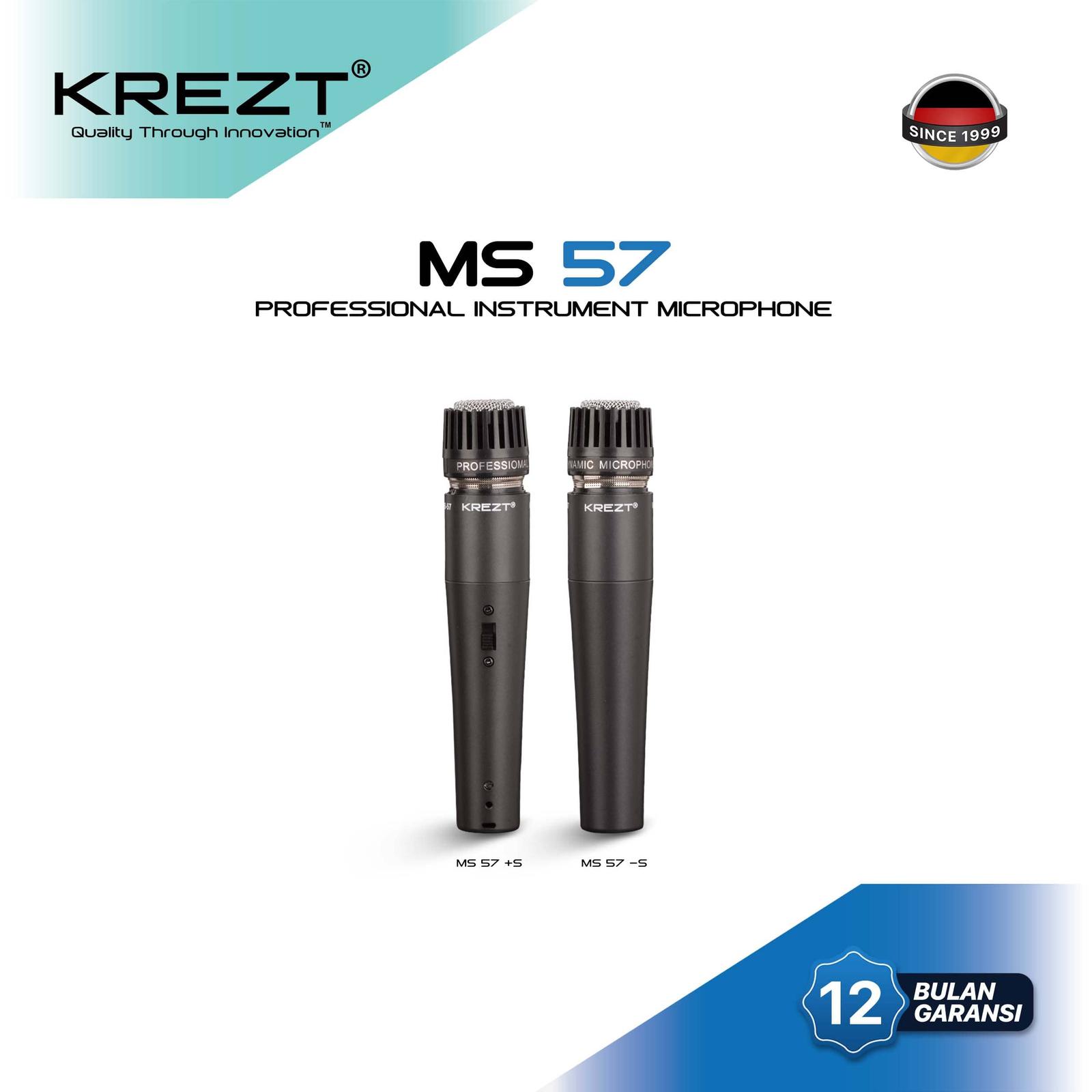 Mic Kabel KREZT MS-57 Instrument Dynamic Microphone 00