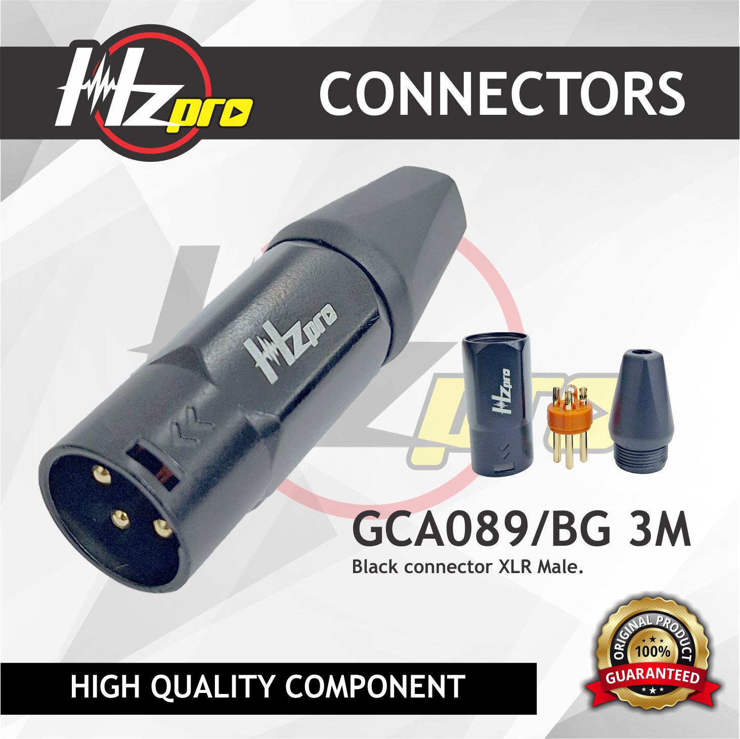 Konektor XLR HZPro GCA089-BG 3M