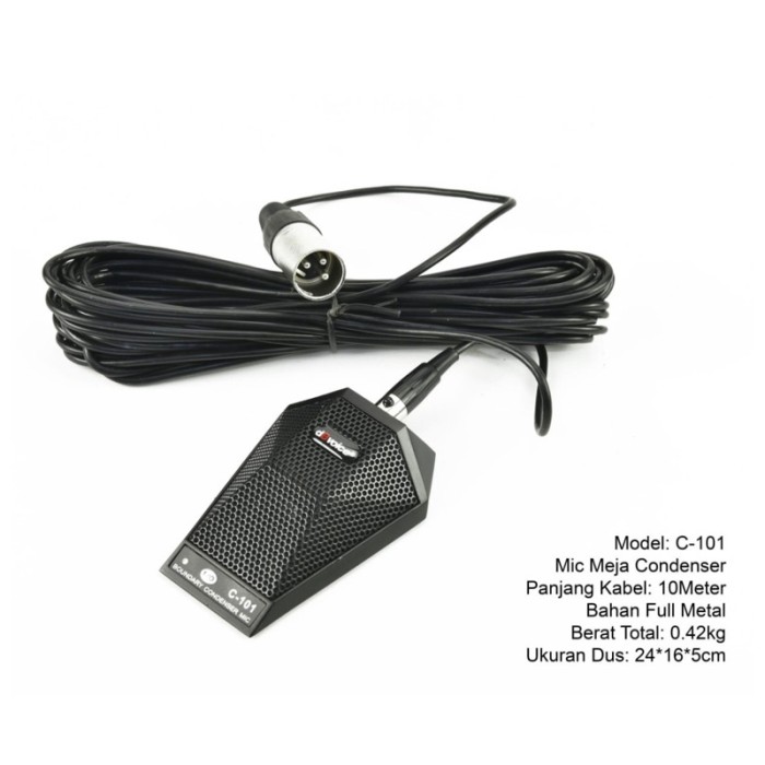 Mic Meja Kondensor C-101