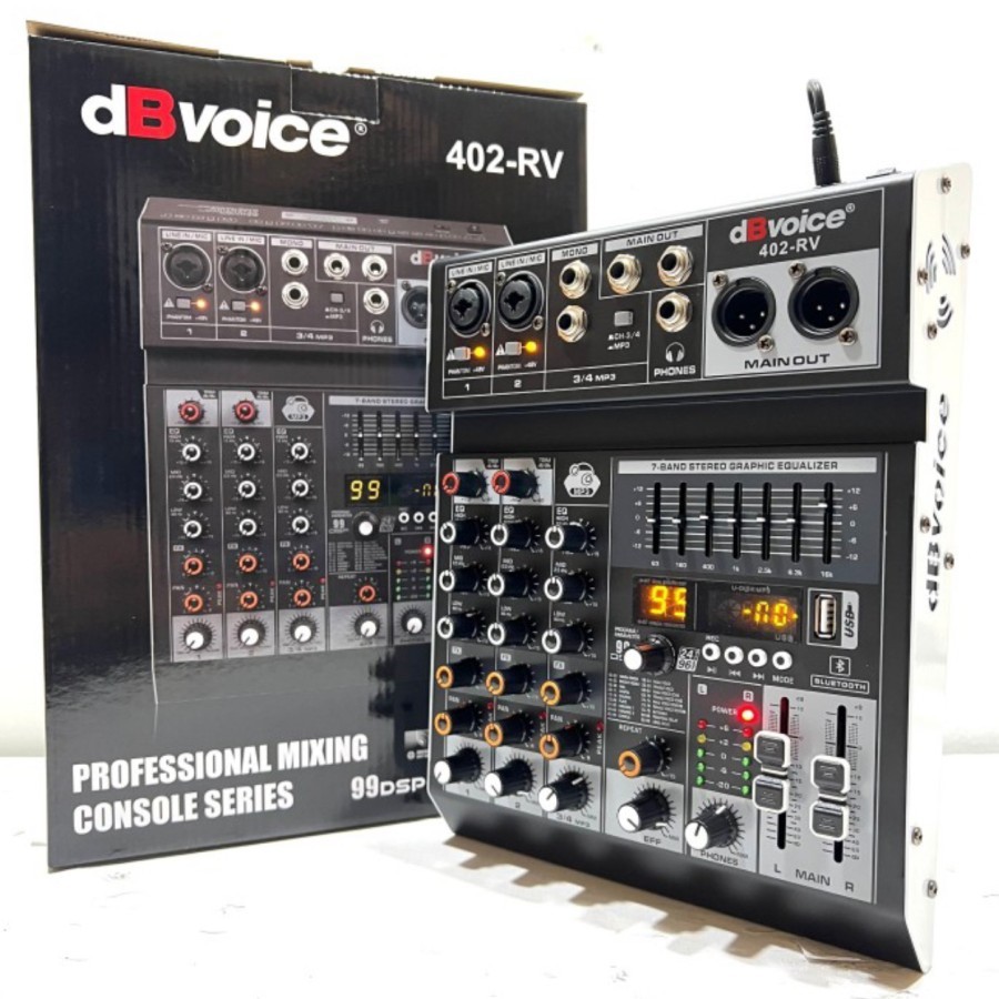 Mixer Audio dBVoice 402-RV 4chanel Analog 