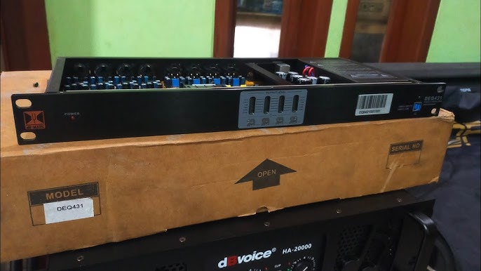 Software DLMS DBMARK DEQ431 DEQ431 Digital Equalizer Managament Remote PC/Laptop