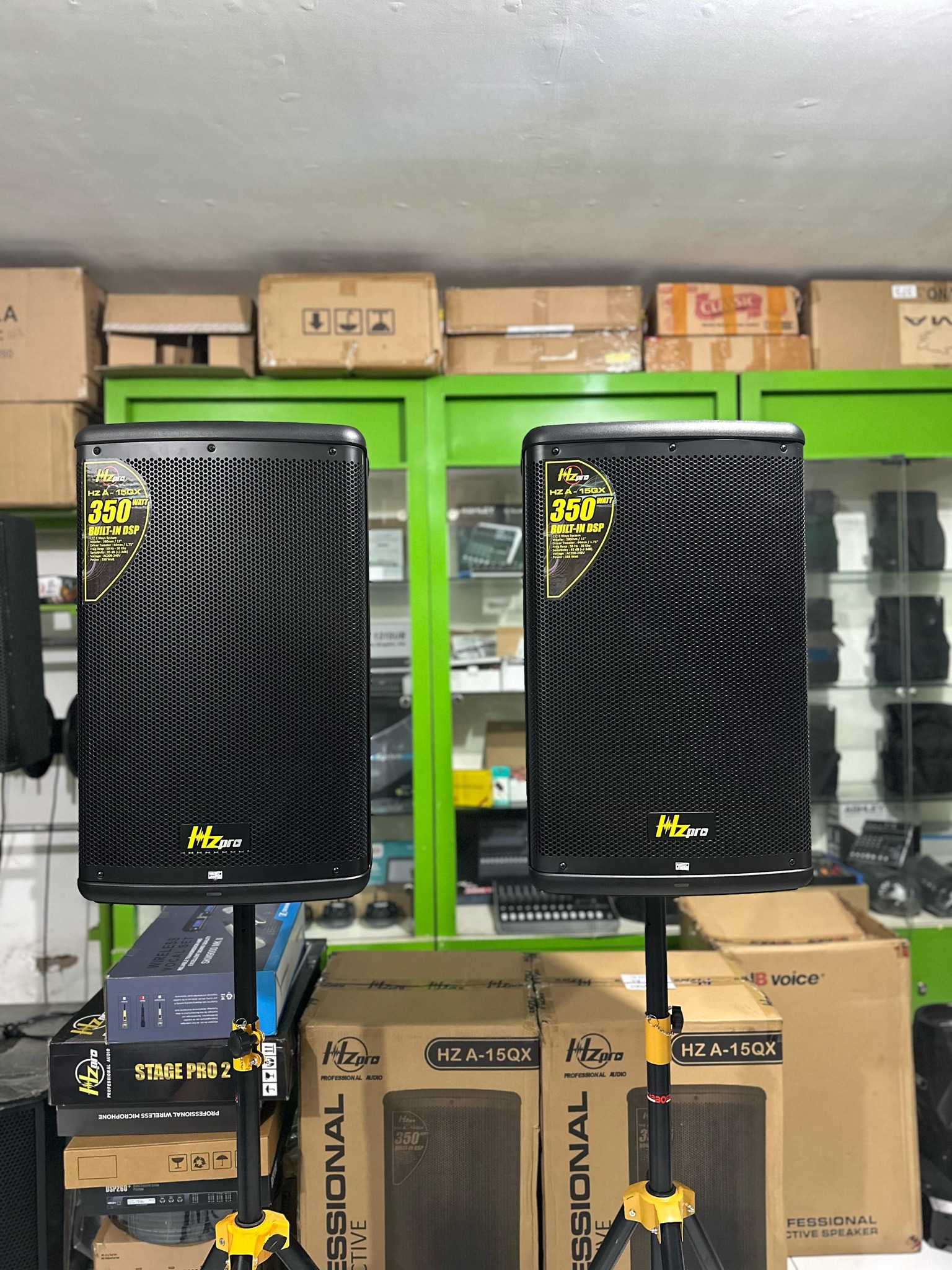 HZ PRO A-15 QX Speaker Aktif 15Inc per 1Set (Sepasang)