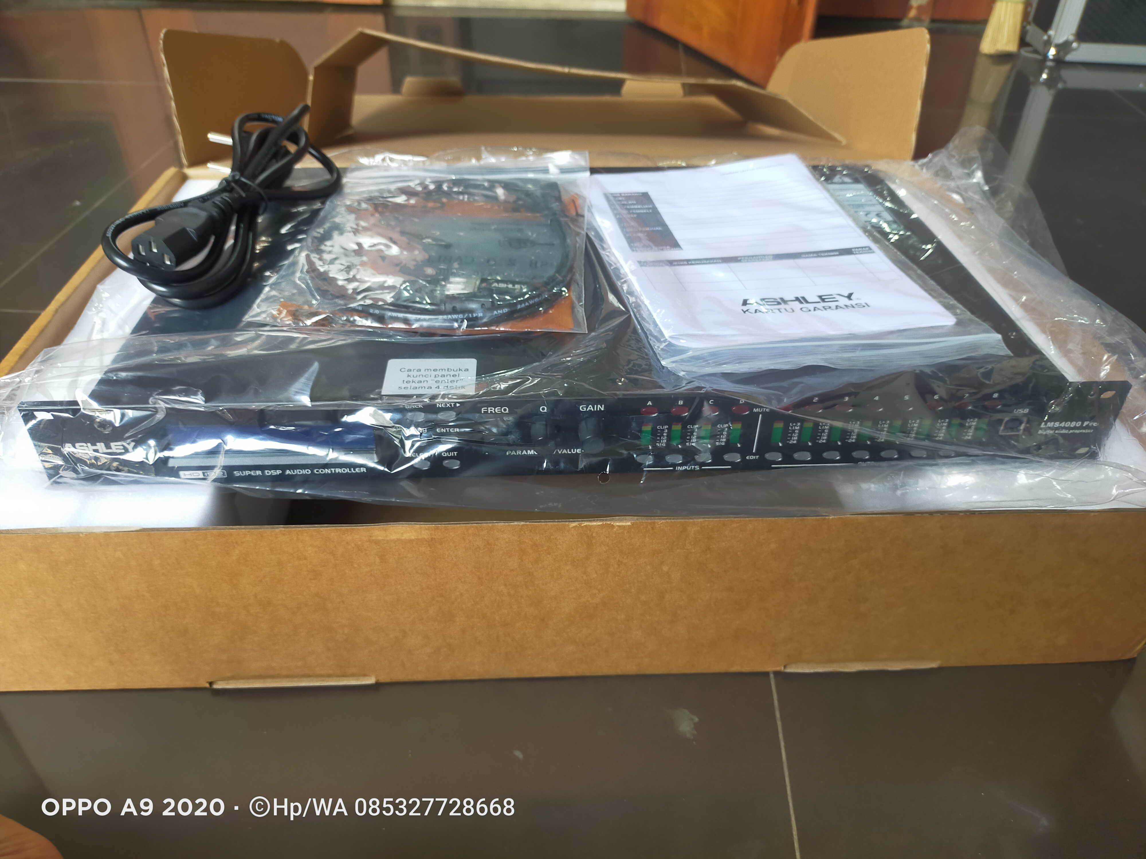 DLMS ASHLEY LMS4080Pro 4in8out Speaker Manajemen