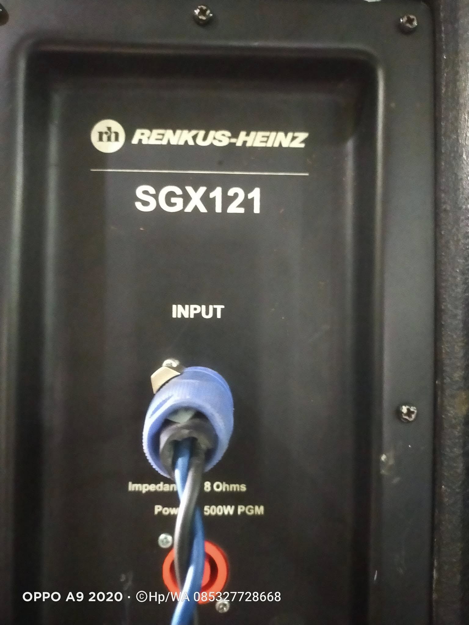 Speaker Pasif RENKUS HEINZ RH SGX121 Second Original harga per 1set/sepasang (Ready 10box)