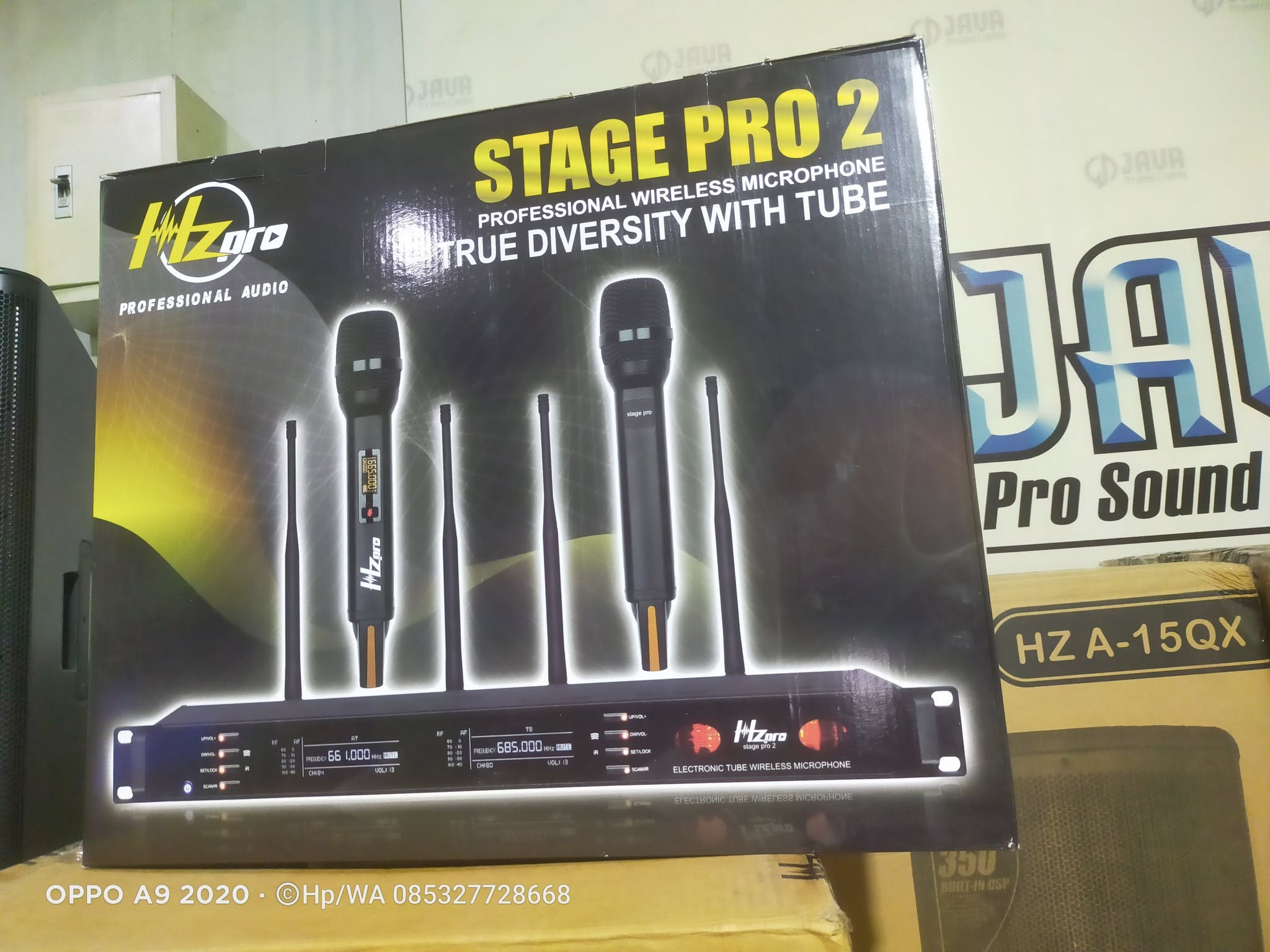 HZPro Stage Pro 2 Mikrofon Nirkabel Wireless