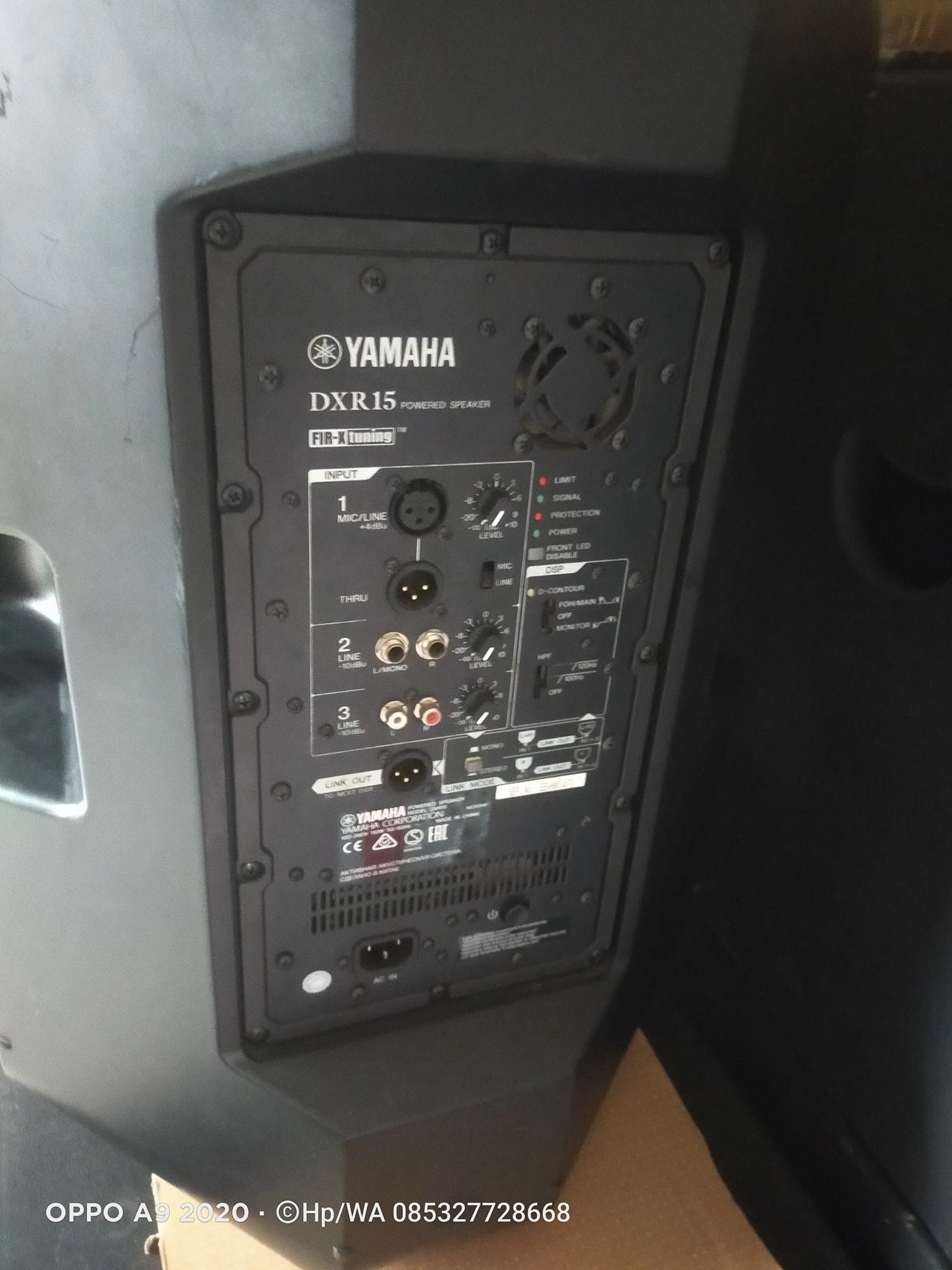 Speaker Yamaha DXR-15 FIR Technology Second Original 1unit