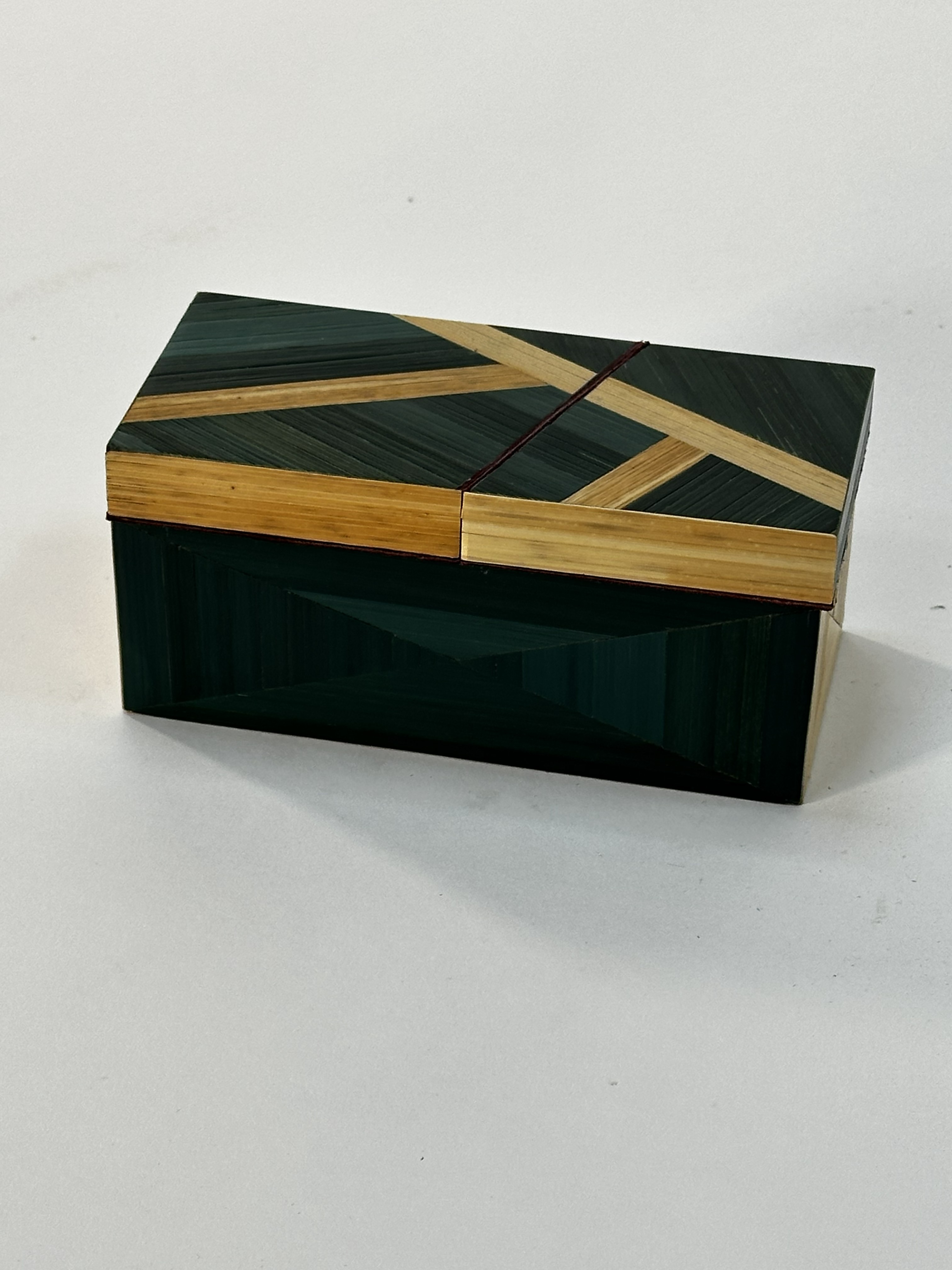 Boite à bijoux "Canopée d'Or"