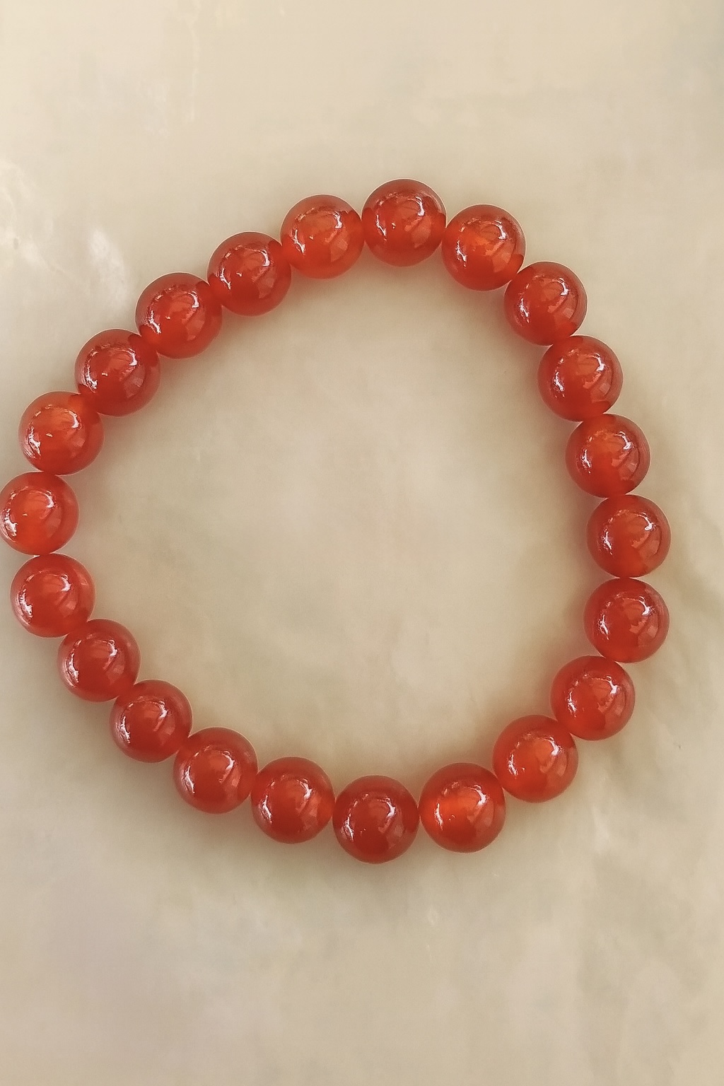 Ensemble 4 Bracelets en Cornaline