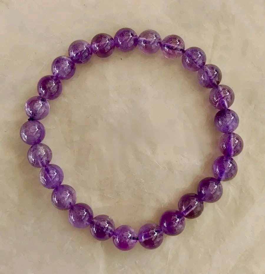 Ensemble 4 Bracelets en Amethyste