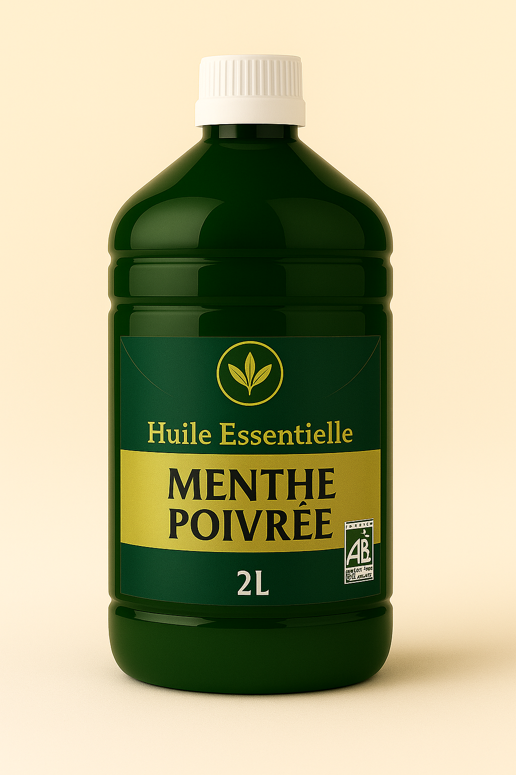 Pack 2 Litres Huile Essentielle de Menthe Poivrée Bio