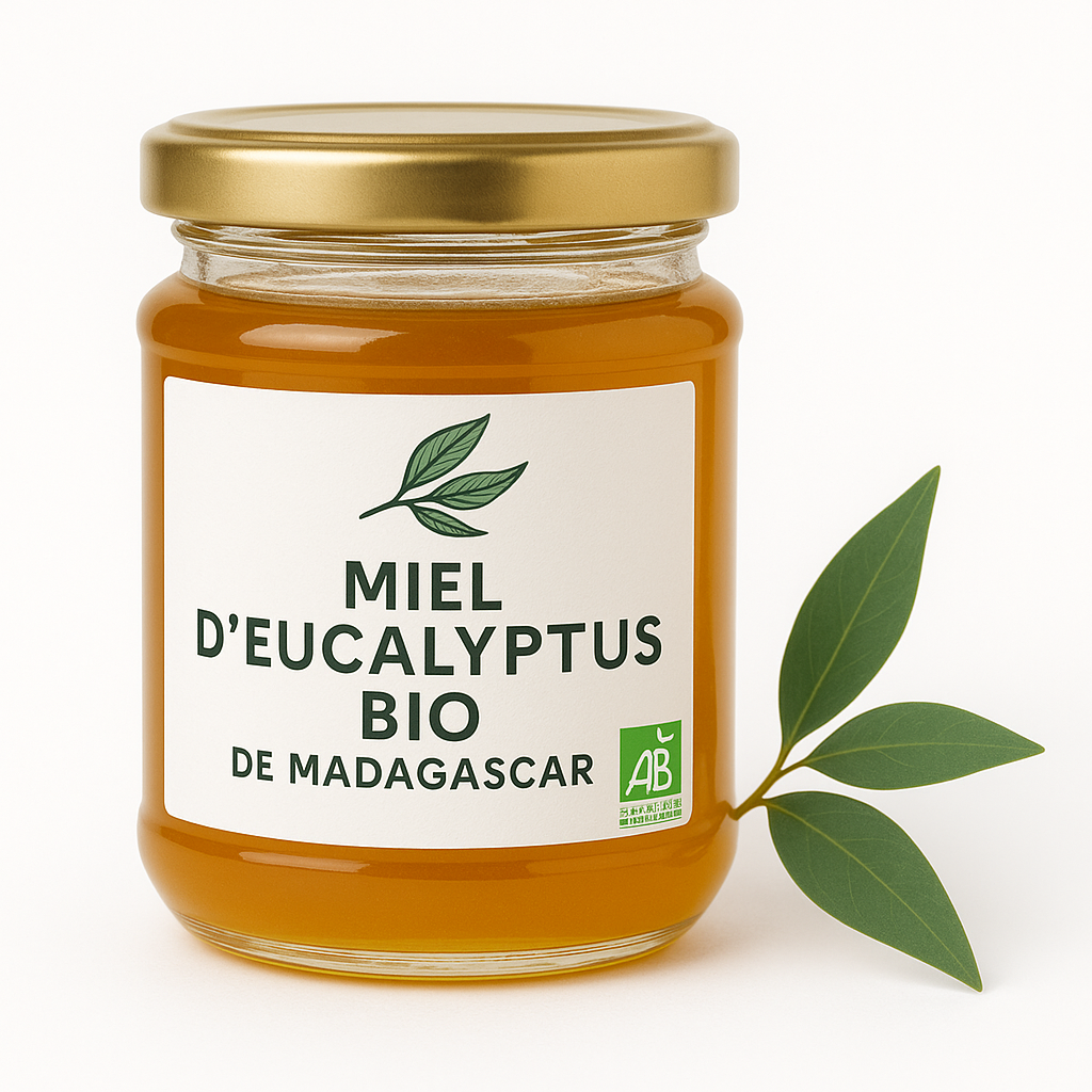 Pack 2 Litres Miel d'Eucalyptus Bio de Madagascar