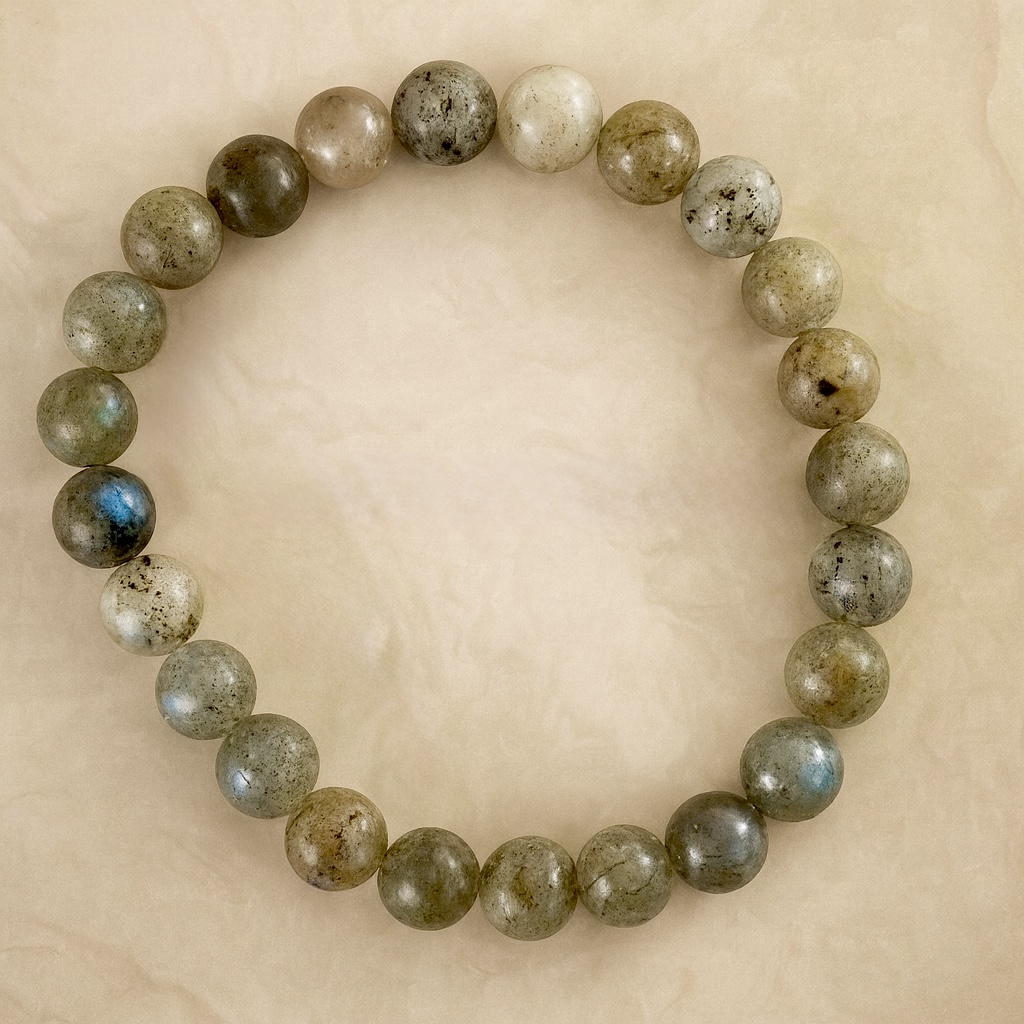Ensemble 4 Bracelets en Labradorite