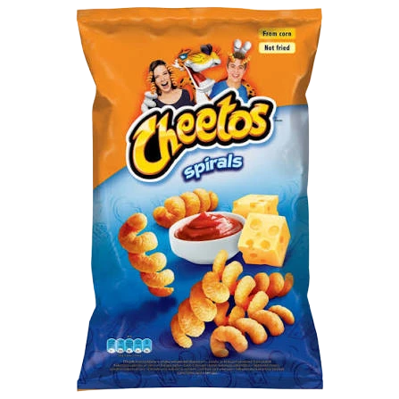 Cheetos spirals