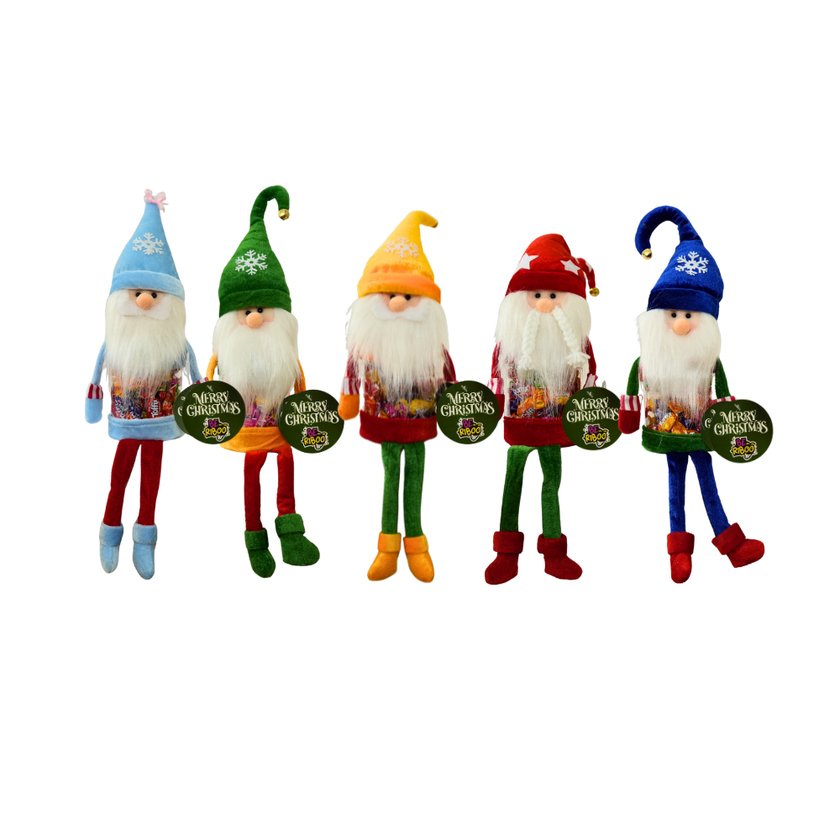 Kalėdinis nykštukas su saldumynais