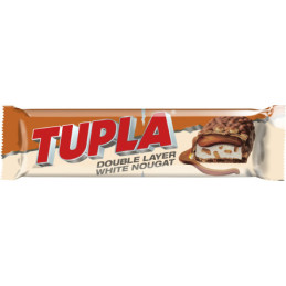 Šokoladinis batonėlis TUPLA WHITE NOUGAT,