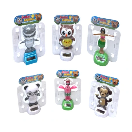 Saulės pakraunama judanti figūrėlė