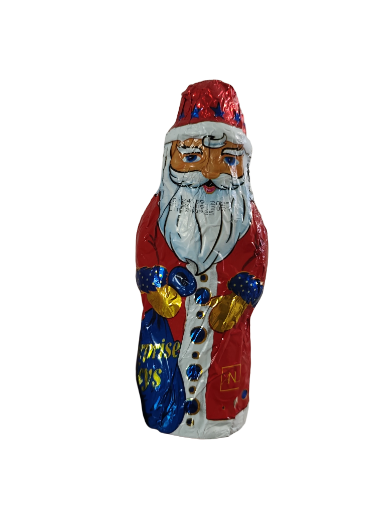 Šokoladinis Kalėdų senelis