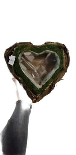 Širdies formos vazonas