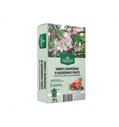 AGRONOM RINKINYS VAISMEDŽIAMS IR VAISKRŪMIAMS PURKŠTI 0,800 KG