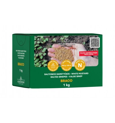 BALTŲJŲ GARSTYČIŲ SĖKLOS BRACO 1KG