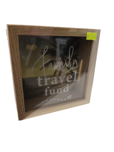 Taupymo dėžutė kelionėms