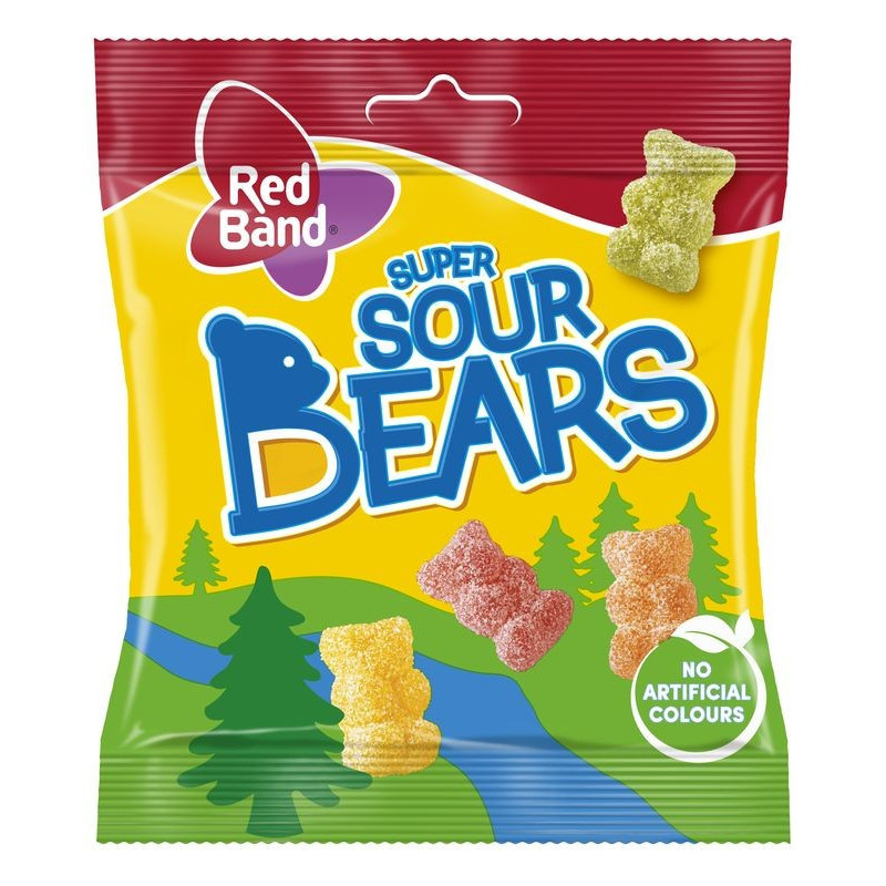 Red Band rūgštūs meškučiai