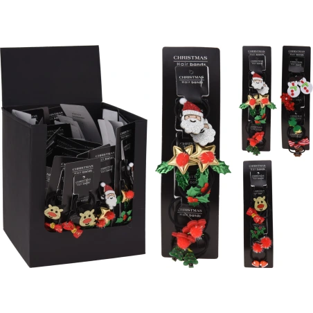 Kalėdiniai plaukų segtukai