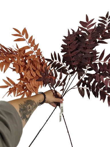 Dirbtinių lapų šakelės