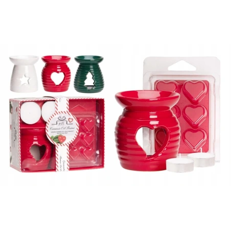 Aliejinės, vaško ir arbatinės žvakutės rinkinys, 65×65×70 mm