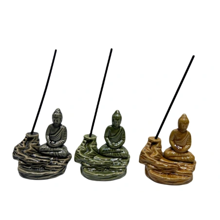 Keraminė Budos smilkalų laikyklė