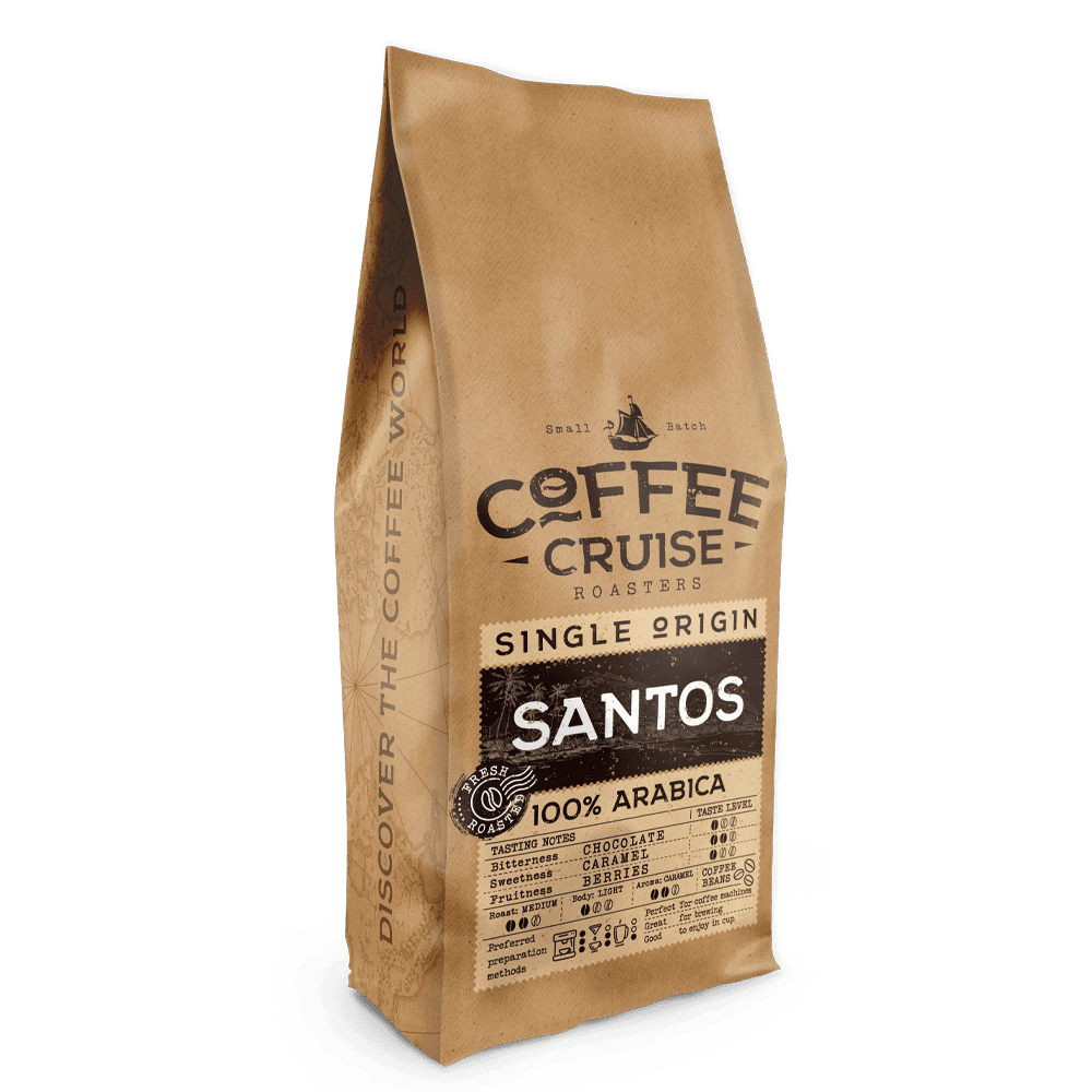 Kavos pupelės Coffee Cruise SANTOS 1 kg