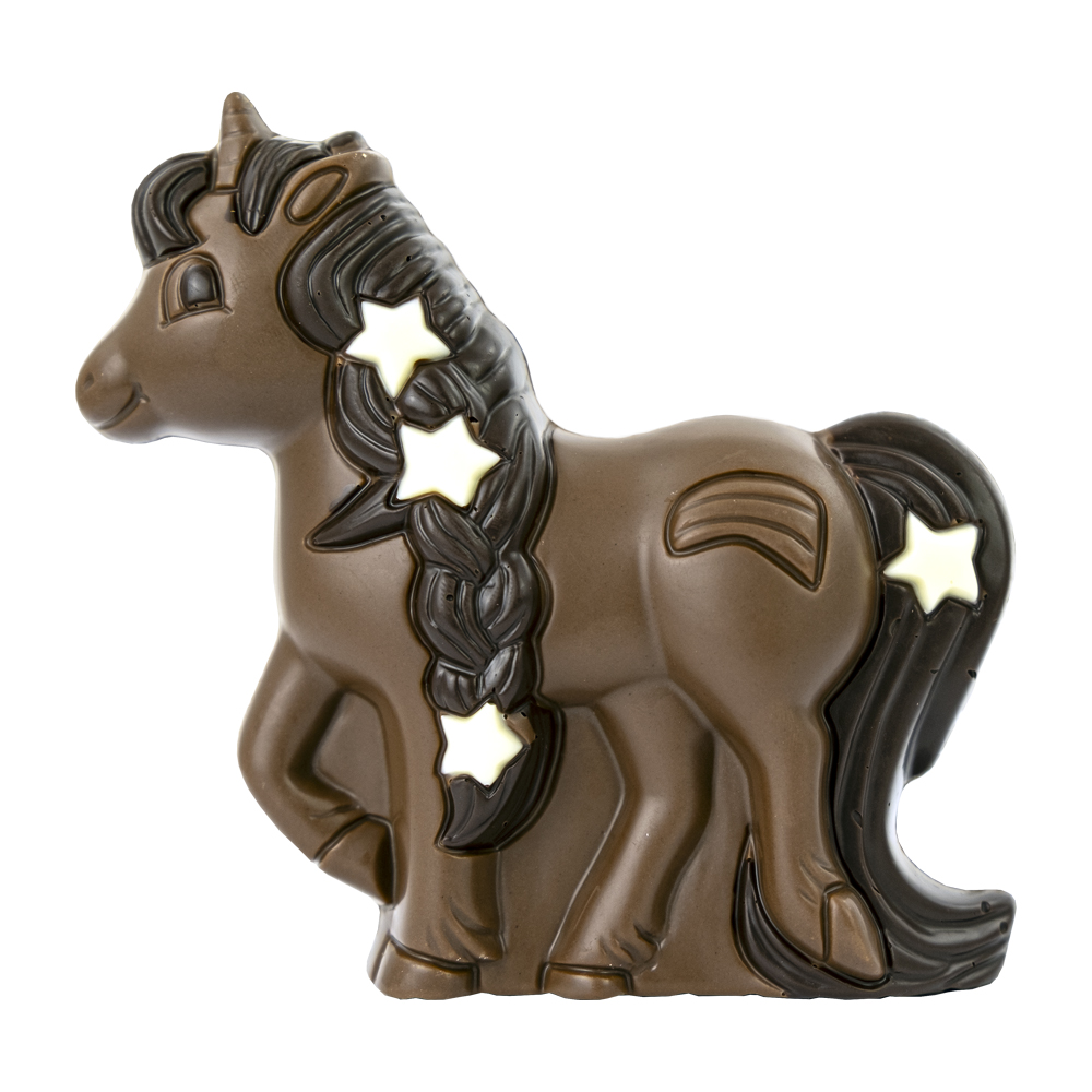 Pieninio šokolado figūra „Arkliukas“, 130 g