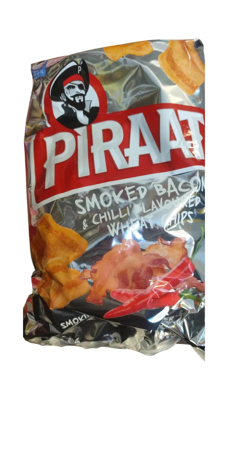 PIRAAT rūkytos šoninės skonio traškučiai