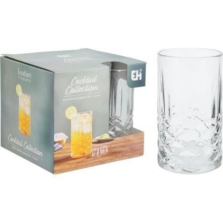 Kokteilių stiklinės rinkinys