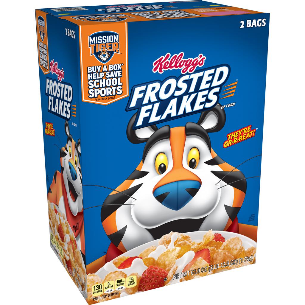 Kellogg's Cereal Zucaritas Frosted Flakes 1.75 kg / 61.7 oz