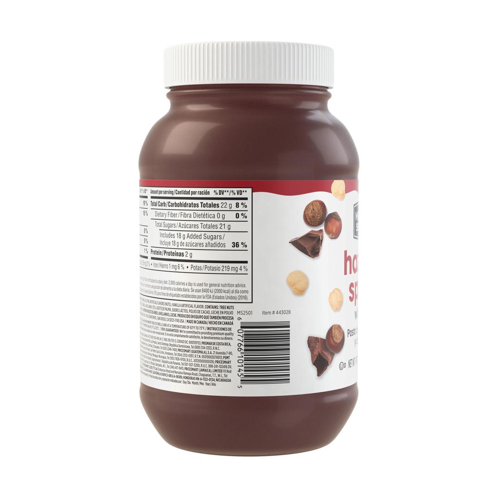 Member's Selection Crema de Avellanas con Cacao Esparcible 1 kg / 35.3 oz