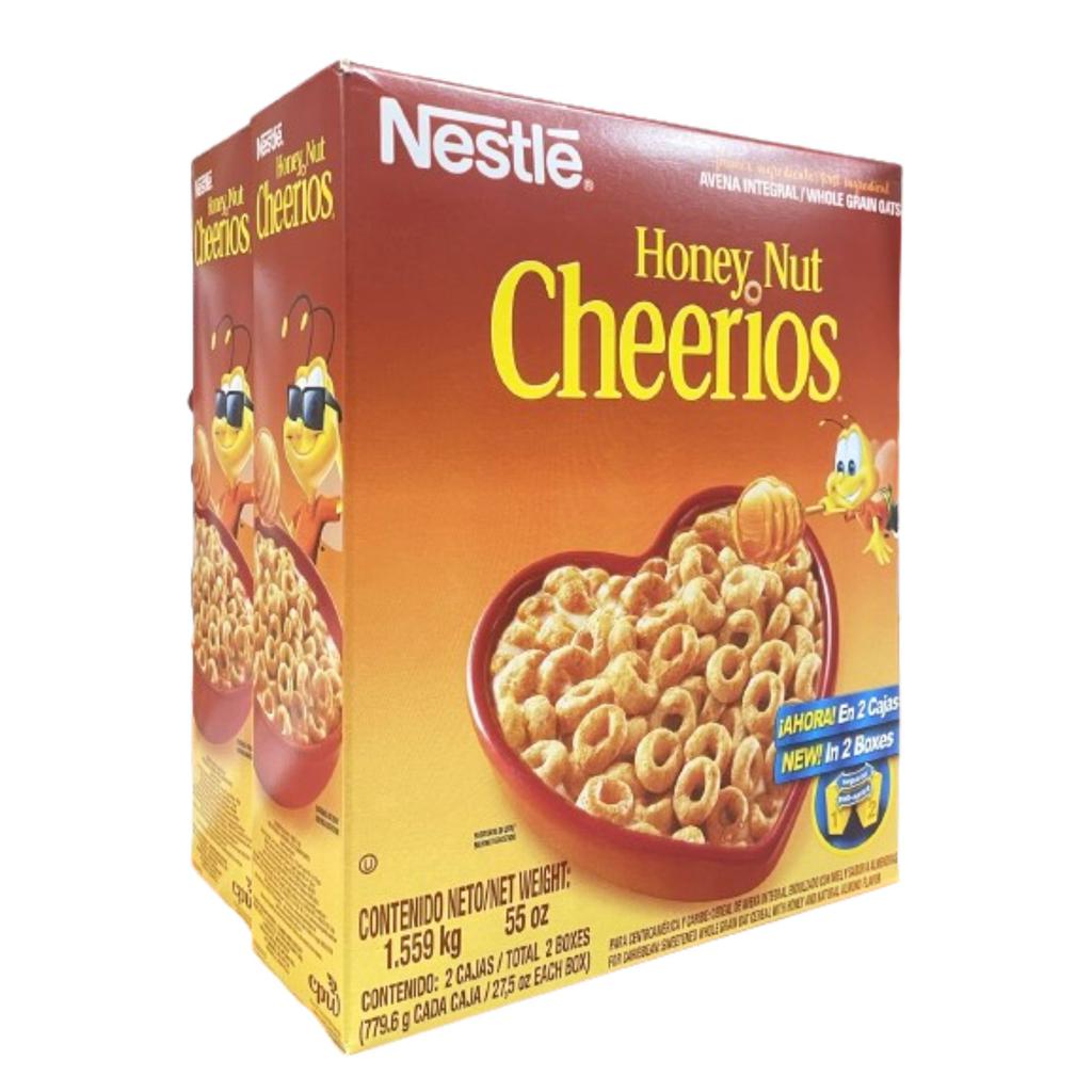 Nestle Cereal Honey Nut Cheerios 2 Unidades / 779 g / 27.5 oz