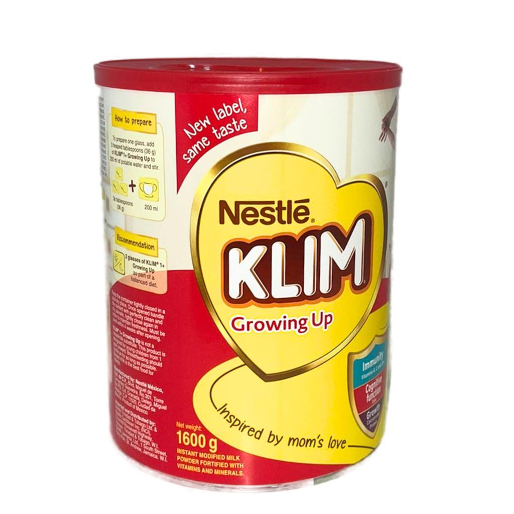 Klim 1+ Leche de Crecimiento 1.6 kg / 56.5 oz