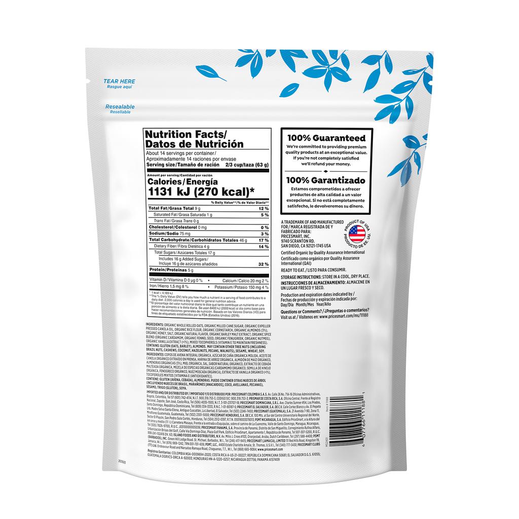 Member's Selection Granola Orgánica 907 g / 2 lb