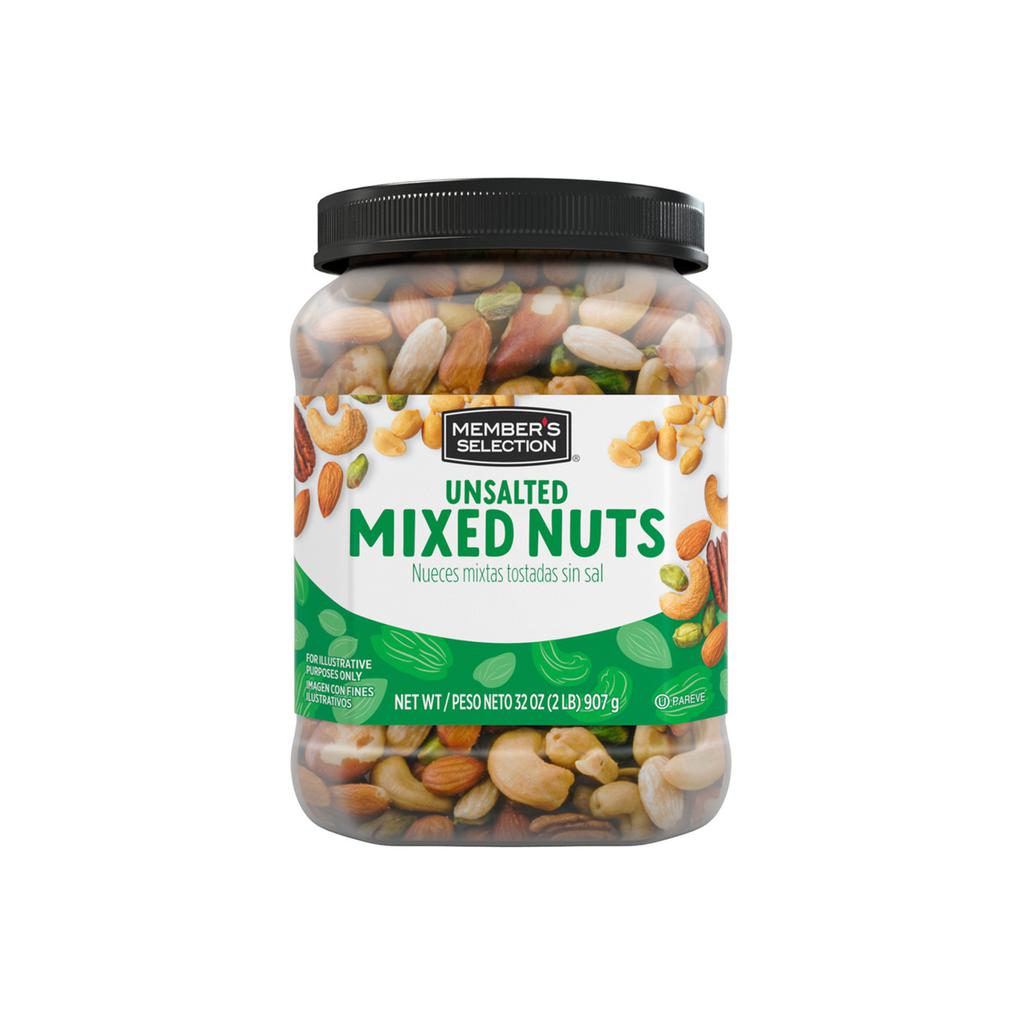 Member's Selection Mix de Nueces Tostadas Sin Sal 907 g / 2 lb icon