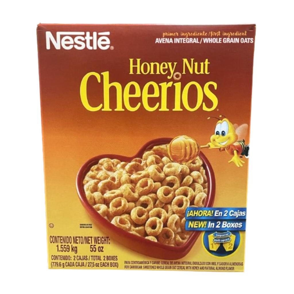 Nestle Cereal Honey Nut Cheerios 2 Unidades / 779 g / 27.5 oz