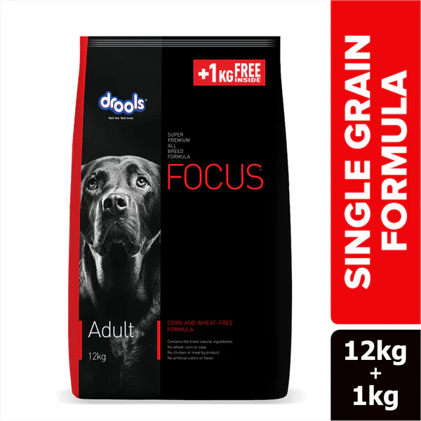 Drools Focus Adult Dog Food, 12Kg