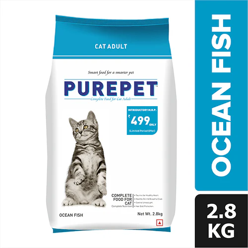 Purepet Cat Adult Food Ocean Fish 2.8kg