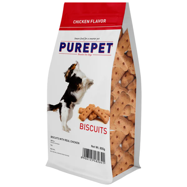 Purepet Biscuits - Chicken Flavor  800gm