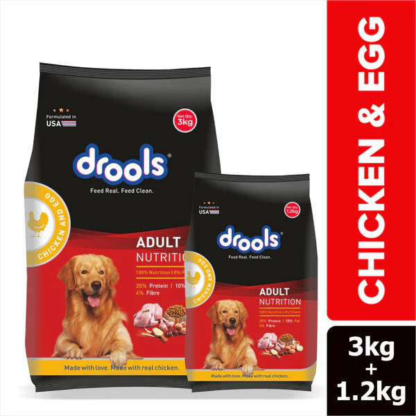 Drools Adult Nutrition Chicken & Egg Dog Food