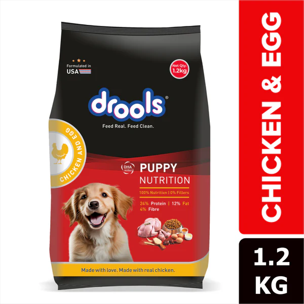 Drools Puppy Nutrition Chicken & Egg , 1.2Kg