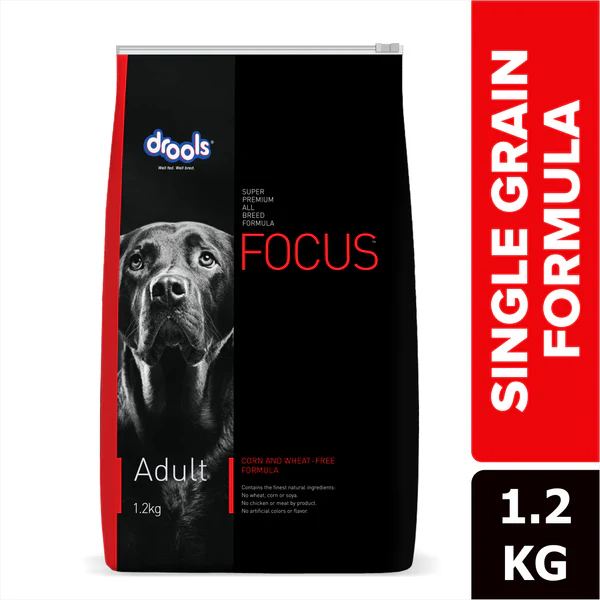 Drools Focus Adult Dog Food, 1.2kg