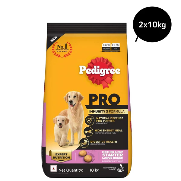 Pedigree Pro Mother & Pup Starter Large Breed Dog Food 1.2kg