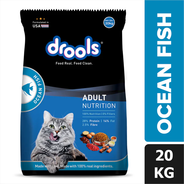 Drools Ocean Fish Adult Cat Food 20KG