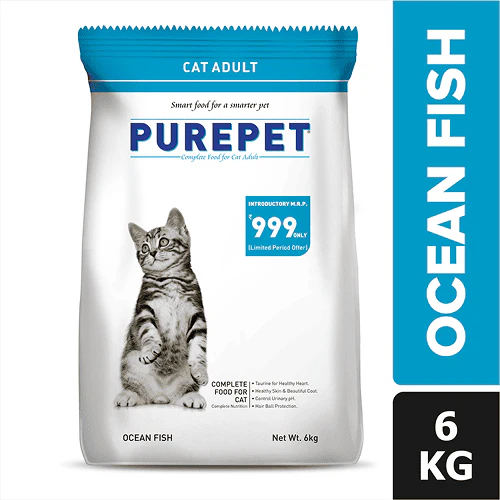 Purepet Ocean Fish Cat Food 6kg